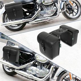 img 3 attached to Motoforti Universal Motorcycle Saddlebag Cycling