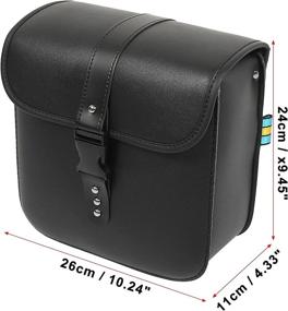 img 2 attached to Motoforti Universal Motorcycle Saddlebag Cycling