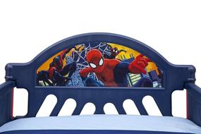 img 3 attached to 🕷️ Marvel Spider-Man Delta Children Plastic Toddler Bed - Enhanced SEO, Affordable Option