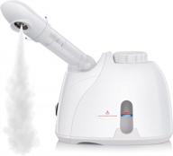 🌬️ newway facial steamer & extendable arm warm mist humidifier - face spa sinus moisturizing for home & salon use logo
