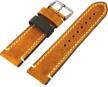genuine crazy horse leather replacement men's watches at watch bands logo