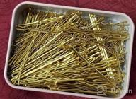 img 1 attached to 200 CT Blonde Bobby Pins For Buns With Cute Case - 2.16 Inches Hair Pins For Kids, Girls And Women - Premium Quality For All Hair Types review by Marti Kordeliski