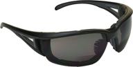 🚴 bikershades windproof z87 motorcycle riding safety bifocal sunglass with foam padding logo