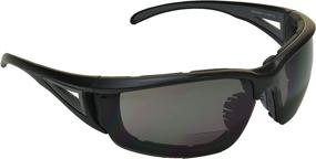 img 4 attached to 🚴 Bikershades Windproof Z87 Motorcycle Riding Safety Bifocal Sunglass with Foam Padding