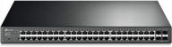 🔌 tp-link 48 port gigabit poe switch with 48 poe+ ports, 384w power, 4 sfp slots, smart managed, limited lifetime protection, l2/l3/l4 qos, igmp, lag, ipv6, static routing (model t1600g-52ps) logo