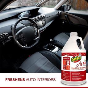 img 2 attached to 🍒 OdoBan Professional Series Cherry Liquid Air Freshener - Ready-to-Use, 2-Pack, 1 Gallon Each - Long-lasting Cherry Scent