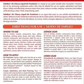 img 1 attached to 🍒 OdoBan Professional Series Cherry Liquid Air Freshener - Ready-to-Use, 2-Pack, 1 Gallon Each - Long-lasting Cherry Scent