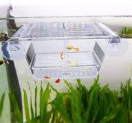 🐠 capetsma fish breeding box: premium acrylic isolation with suction cups for baby fish, shrimp, clownfish, and guppy – ideal aquarium acclimation hatchery incubator logo