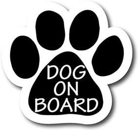 img 3 attached to 🐾 Pawprint Car Magnet for Dog Lovers by Magnet Me Up | Auto Truck Decal for Dog Owners