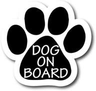 🐾 pawprint car magnet for dog lovers by magnet me up | auto truck decal for dog owners логотип