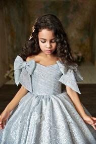 img 2 attached to 👗 Sequins Toddler Pageant Birthday Girls' Dresses by Gzcdress - Clothing