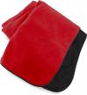 stay warm and dry in any weather with mambe's red large outdoor blanket - 100% waterproof and windproof - perfect for camping, picnics, and the beach! logo