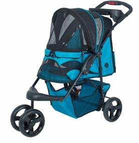 img 4 attached to 🧜 Petique Mermaid Pet Stroller: A Magical Ride for Your Beloved Pet, One Size (ST01501103)