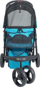 img 3 attached to 🧜 Petique Mermaid Pet Stroller: A Magical Ride for Your Beloved Pet, One Size (ST01501103)