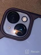 img 1 attached to Military Drop Protection 5-In-1 IPhone 14 Case With Tempered Glass & Camera Lens Protectors - Blue (6.1 Inch) [No Yellowing] review by James Kelley
