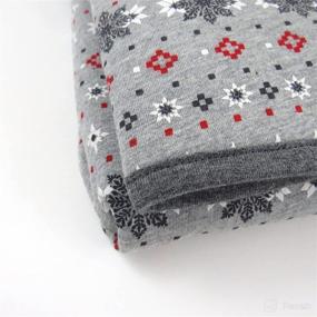 img 1 attached to HonestBaby Organic Cotton Reversible 👶 Baby Blanket - Unisex, Ideal for SEO