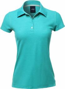 img 3 attached to A2Y Women'S 4-Button Junior-Fit PK Cotton Pique Polo Shirt - Basic Casual Essentials