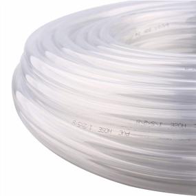 img 2 attached to DERNORD PVC Tubing 1/2"ID X 5/8"OD Flexible Clear Vinyl Hose 100 Feet For Food Grade