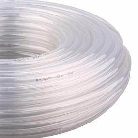 img 1 attached to DERNORD PVC Tubing 1/2"ID X 5/8"OD Flexible Clear Vinyl Hose 100 Feet For Food Grade