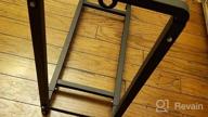 картинка 1 прикреплена к отзыву Heavy Duty 5Ft Outdoor/Indoor Firewood Rack Stand - Adjustable Log Holder For Fireplace Storage, Wood Stacking Rack Organizer For Garage Patio Backyard (1 Pack, Black) от Jose Isaacs