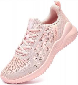 img 2 attached to Lightweight Breathable Sneakers For Women - Perfect For Running, Walking, And Gym Workouts!