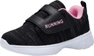 adituo lightweight breathable sneakers athletic girls' shoes ~ athletic logo