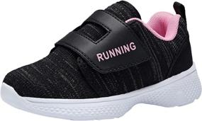 img 4 attached to Adituo Lightweight Breathable Sneakers Athletic Girls' Shoes ~ Athletic