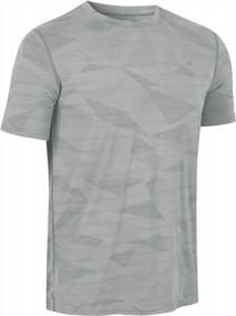 img 4 attached to Men'S Quick Dry Athletic T-Shirts - Perfect For Sports, Gym & Running Workouts!