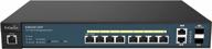 engenius ews5912fp 8-port gigabit poe+ layer 2 managed ethernet switch with 130w budget, 2 sfp & 2 uplink ports (802.3at/af), up to 30w per port, remote monitoring logo