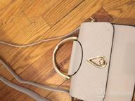 img 1 attached to Covelin Women'S Small Leather Crossbody Handbag Tote Shoulder Bag review by Chris Hall
