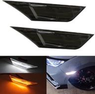 🚗 enhance your 2016-2020 honda civic with smoked lens led side marker lights - oem quality h02551127n логотип