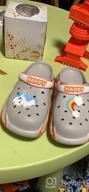 img 1 attached to 👦 KUBUA Children's Slip-On Water Shoes - Garden Clogs for Boys and Girls review by Kevin Flores