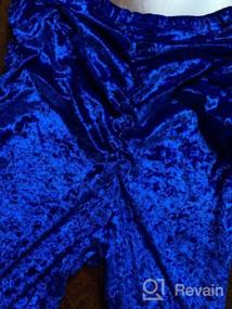 img 5 attached to Женский спортивный костюм KANSOON, комплект из 2 предметов, спортивные костюмы, велюровая куртка и брюки на молнии с длинным рукавом и рюшами