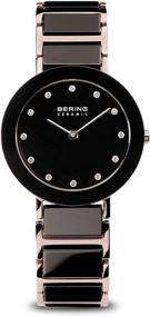 img 4 attached to ⌚ BERING Women's Slim Watch 11429-746: Ceramic Collection with Stainless Steel Strap, Sapphire Crystal & Minimalistic Danish Design