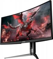msi non glare freesync optix mag301cr2 200hz curved monitor with high dynamic range for immersive gaming experience logo