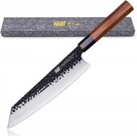 findking's dynasty kiritsuke knife - the perfect multi-purpose gyuto chef knife for cutting meat, fruits and vegetables логотип