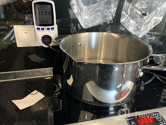 img 3 attached to Induction cooker Kitfort KT-108, silver review by Boguslawa Rdzanek ᠌