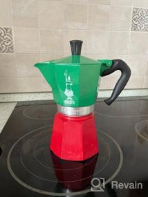 img 12 attached to ☕️ Кофеварка Bialetti Moka Express Italia 0005323/NP: Стильный аппарат объемом 270 мл, зелено-красная версия.