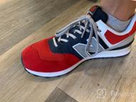 img 1 attached to New Balance 574V1 Synthetic 👟 Men's Sneakers - Fashionable Shoes for Men review by Kyle Robbins