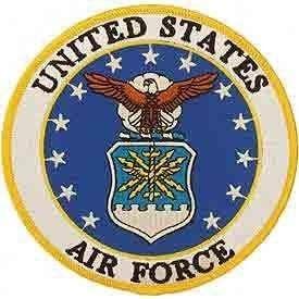 img 1 attached to USAF Emblem Embroidered Patches Premium
