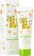 🍉 babyganics watermelon fluoride-free toothpaste: gentle oral care for your little one logo