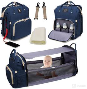 img 4 attached to 👶 New Mom's Essential Diaper Bag Organizer: Wedding Registry Must-Have for Storage of Newborn Essentials
