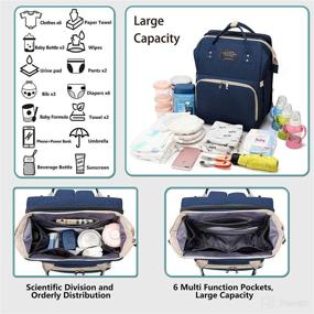 img 1 attached to 👶 New Mom's Essential Diaper Bag Organizer: Wedding Registry Must-Have for Storage of Newborn Essentials