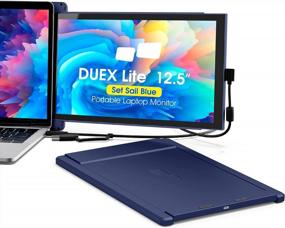 img 4 attached to Duex Portable Monitor - 12.5" Screen with 1920X1080 Resolution, 60Hz Refresh Rate, Swivel Adjustment, HDMI Compatibility, HD Display - Perfect for External Laptop Use