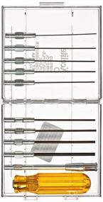 img 2 attached to Versatile Xcelite 99PS60 Series 99 Compact Bristol Multiple-Spline Socket Type Screwdriver Set: Comprehensive Toolset for Precision Repair and DIY Projects