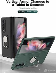 img 1 attached to Larook Case For Samsung Galaxy Z Fold 3 5G Car Electronics & Accessories