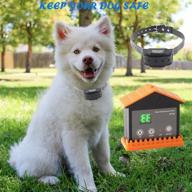 🐶 ultimate electric underground dog fence system: ip66 waterproof/rechargeable collar, shock/tone correction - in-ground wired pet containment system logo