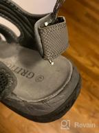 img 1 attached to 👞 GRITION Men's Sandals: VersatileFootwear for Hiking and Athletic Activities in Size 40 review by Antonio Moore