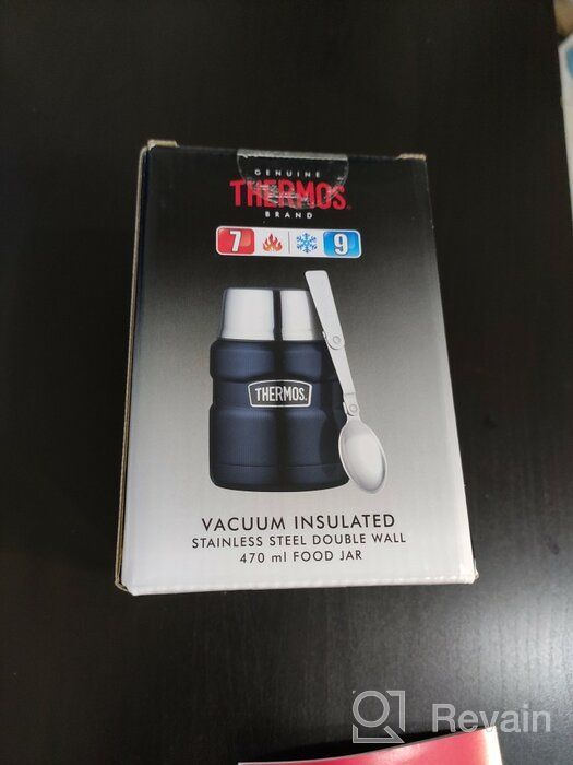 img 2 attached to Thermos for food and drinks THERMOS ORIGINAL 0.47 l. SK3000 RSMS nickel steel 18/8 review by Stanislaw Gluszek ᠌