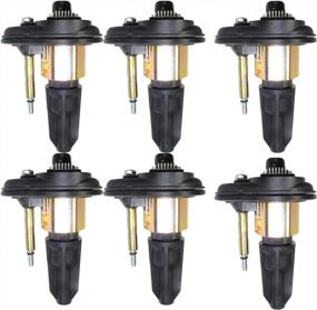 img 3 attached to Set Of 6 Ignition Coils For Chevy Trailblazer, Envoy, Rainer, Colorado, Canyon, Isuzu, GMC, Oldsmobile, And Saab - Compatible With UF303, C1395, And UF-303